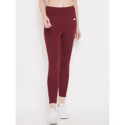 Clovia Women Solid High-Rise Activewear Tights-picture-23