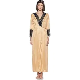 clovia Women's 7 Pcs Satin Nightwear Set-picture-23