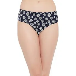 clovia Women's Cotton Blend Regular Geometric Hipster Panties-picture-17