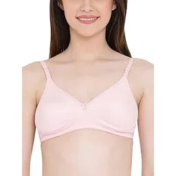 clovia Women's Cotton Lightly Padded Wire Free Non-Wired Full-Coverage Bra-picture-55
