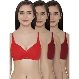 clovia Women's Cotton Non Padded Wire Free T-Shirt Full-Coverage Bra-picture-50