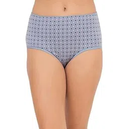 clovia Women's Cotton Pack of 3 High Waist Hipster Panties - Multi-picture-27