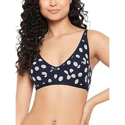 clovia Women's Cotton Wire Free Casual Demi Bra-picture-21