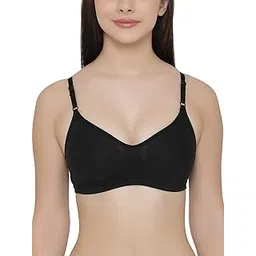 clovia Women's Cotton Wire Free Casual Full Coverage Bra-picture-19
