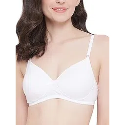 clovia Women's Nylon Lightly Padded Wire Free T-Shirt Bra-picture-22