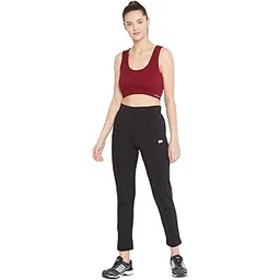 clovia Women's Polyester Activewear Ankle Length Slim Tights-picture-14