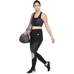 Clovia Women's Slim Polyamide Sports Tights .-picture-15