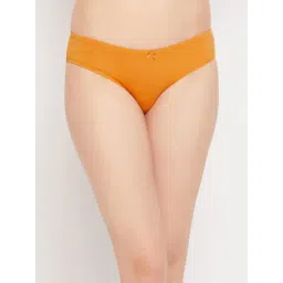 Clovia Yellow Cotton Bikini Panty-picture-24