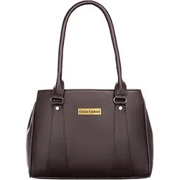 clovia fashion Women Faux Leather Handbags Regular size 3 Comaprtment Office College Daily use Shoulder bag for Women-picture-18