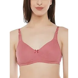 Womens Cotton Rich Non-Padded Non-Wired Bra with Double Layered Cups (RB0636A22_Pink_36C)-image-20