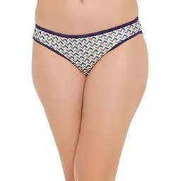Women's Polyamide Low Waist Outer Elastic Bikini Panty in Multi-image-29