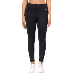 clovin Solid Women Black Tights-picture-17