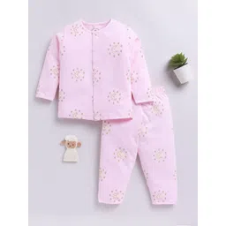 Clt.s Kids Conversational Printed Pure Cotton Long Sleeves Night Suit-picture-56