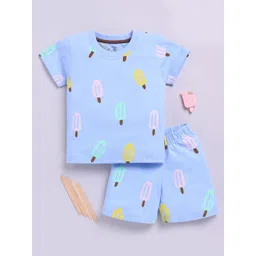 Clt.s Kids Printed Pure Cotton Night suit-picture-17