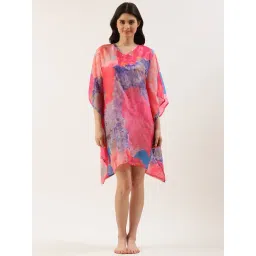 Clt.s Multicolor Polyester Floral Print Cover Up-picture-21