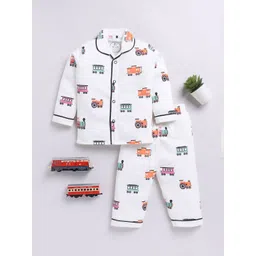 Clt.s Unisex Kids Printed Night suit-picture-24