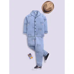 Clt.s Unisex Kids Printed Night suit-picture-13
