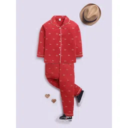 Clt.s Unisex Kids Printed Night suit-picture-14
