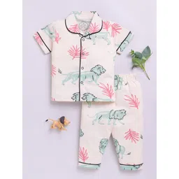 Clt.s Unisex Kids Printed Night suit-picture-36