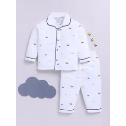 Clt.s Unisex Kids Printed Night suit-picture-39