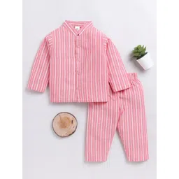 Clt.s Unisex Kids Striped Night suit-picture-25
