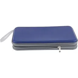CLUB BOLLYWOOD 80 Disc CD Wallet DVD Case Storage Holder Bag Carry Protector Plastic Blue-picture-10