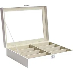 club bollywood BNF®Glasses Box Glass Lid Eyeglasses Storage Box for Ornament Living Room Travel|Health & Beauty | Vision Care | Eyeglass Cases|1 Glasses Storage Box-picture-20