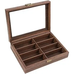 club bollywood BNF®Sunglasses Display Box Glasses Storage Box for Women Men Ornament Ideal Gift 8 Grids|Health & Beauty | Vision Care | Eyeglass Cases|1 Glasses Storage Box-picture-52