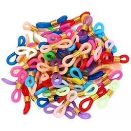 The Style Sutra 2x50Pcs Eye Glasses Spectacle Chain Strap Holder Loop Ends Mixed Color|Crafts | Beads & Jewelry Making | Other Beads & Jewelry Making-image-35