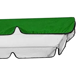 CLUB BOLLYWOOD® Patio Swing Canopy Durable Swing Seat Top Cover for Outdoor Porch Seat Swing Dark Green | Patio & Garden Furniture | Chairs | Chairs | 1pcs Swing Canopy Cover.-picture-12