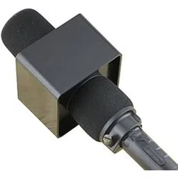 Club Bollywood®Square Mic Microphone Logo Station Log Interview Meeting Speech Black-picture-29