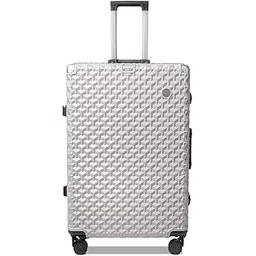 club hachi Cubex Hard PC Trolley Luggage, Large Size, 100% Polycarbonate, Lightweight and Durable, Silent Wheels, Anti-Theft with Aluminium Frame, and 3 TSA Locks, 28-Inch, Moonlight Frost-picture-22