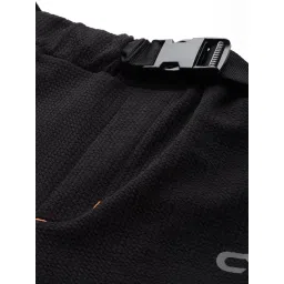 Club York Black Regular Fit Textured Sports Trackpants image 4