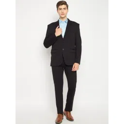 Club York Black Regular Fit Two Piece Suit-picture-35