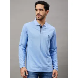 Club York Blue Regular Fit Polo T-Shirt-picture-45