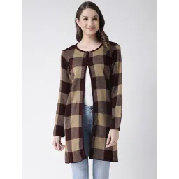 Club York Brown Checks Shrug-picture-41