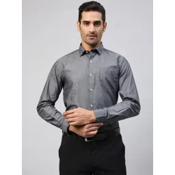 Club York Charcoal Regular Fit Shirt-picture-38