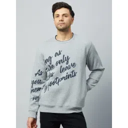 Club York Grey Regular Fit Printed Sweatshirt-picture-21