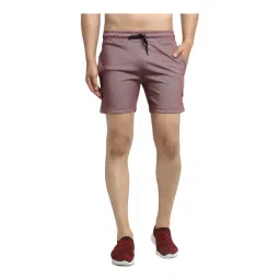 Club York Maroon Cotton Regular Fit Shorts-picture-24