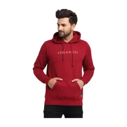 Club York Maroon Printed Regular Fit Hoodie-picture-23