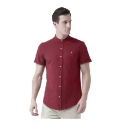 Club York Maroon Regular Fit Shirt-picture-18