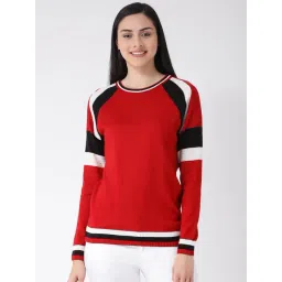 Club York Red Full Sleeves Sweater-picture-38