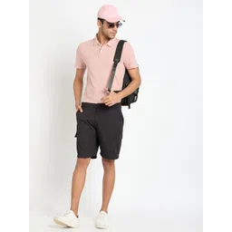club york Solid Men Black Cargo Shorts-picture-12