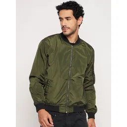 Club York Stand Collar Lightweight Bomber Jacket-picture-23