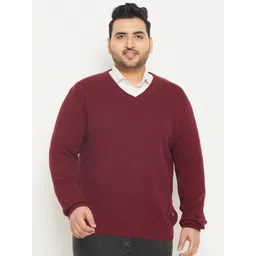 Club York V-Neck Acrylic Pullover-picture-36