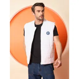 Club York White Regular Fit Solid Jacket-picture-32