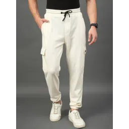 CLUB YORK White SolidTrackpants-picture-27