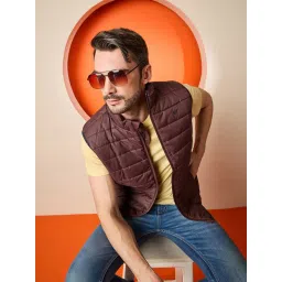 Club York Wine Polyester Solid Casual Jackets And Blazers image 1