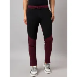 Club York Wine Regular Fit Colour Block Trackpants-picture-40