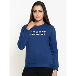 Club York Women Printed Cotton Sweatshirt-picture-34